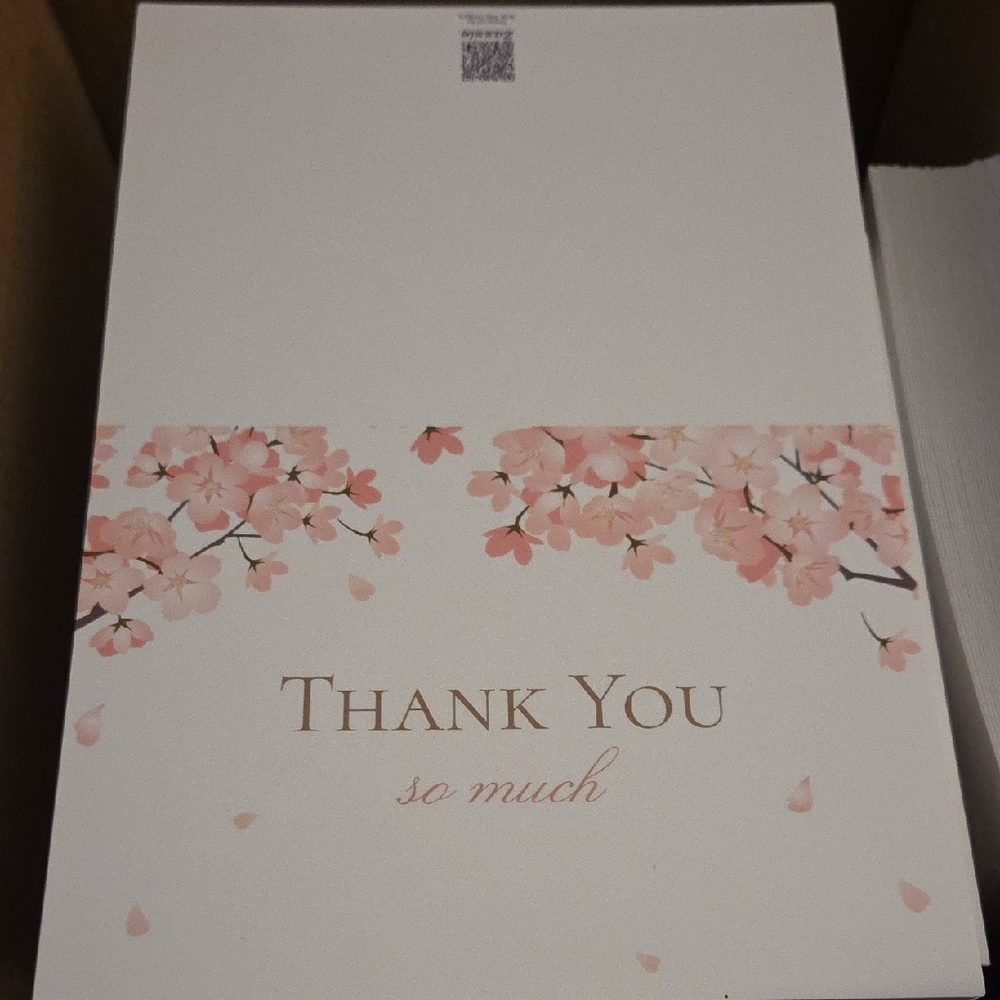 Floral Thank You Cards